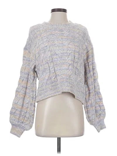 Pre-owned L*space Pullover Sweater In Gray