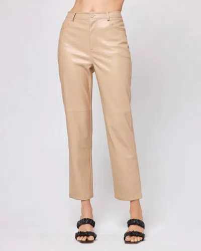 L*space Quincey Pant In Latte In Beige