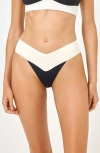 L*space Lspace Quinn Full Bikini Bottoms In Black