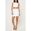 L*space Lspace Racquel Cover-up Minidress In Cream