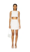 L*space Lspace Racquel Cover-up Minidress In White
