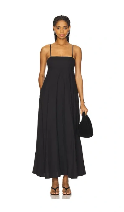 L*space Lspace Raveena Cotton Cover-up Maxi Dress In Black