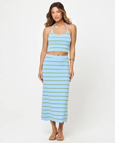 L*space Ravello Skirt In Barbados Stripe