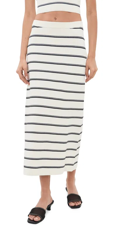 L*SPACE RAVELLO SKIRT MYKONOS STRIPE