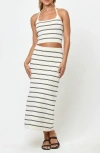 L*space Lspace Ravello Stripe Rib Cover-up Skirt In Multi