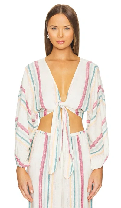 L*space Reese Top In Pink,green