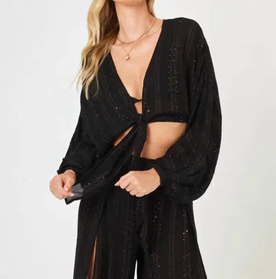 L*space Reese Magic Hour Top In Black