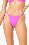 L*space Lspace Remi Bitsy Bikini Bottoms In Pink