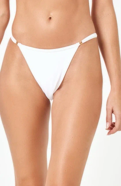 L*space Remi Bitsy Bikini Bottoms In White