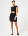 L*space Remi Dress Black In Black