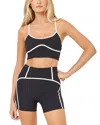 L*space Revel Top In Black/cream