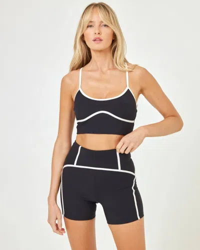 L*space Revel Short In Black In Transparent
