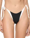 L*space Riannon Bitsy Bikini Bottom In Black