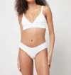 L*space Ribbed Pratt Bikini Bottom In White