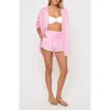 L*space Lspace Rio Linen Cover-up Tunic