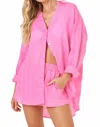 L*space Rio Tunic In Guava In Pink