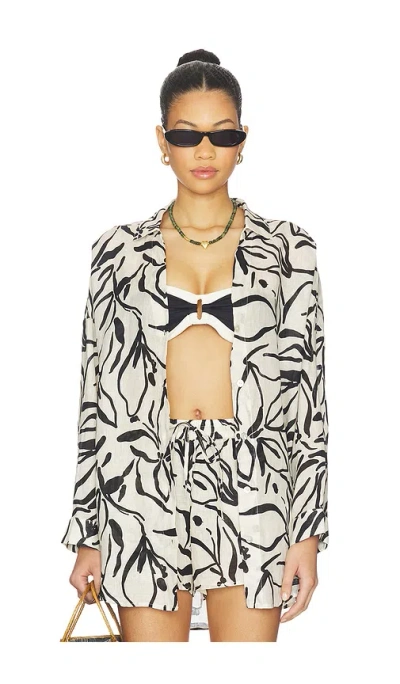 L*space Rio Tunic Top In Black