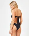 L*space Rocky Bikini Bottom In Black