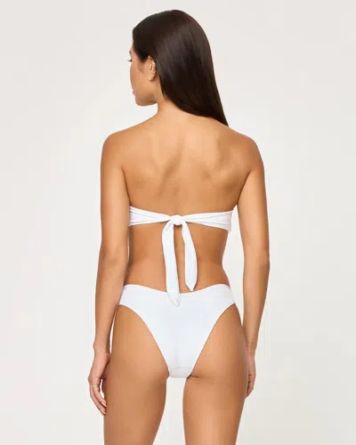 L*space Rocky Bikini Bottom Classic White