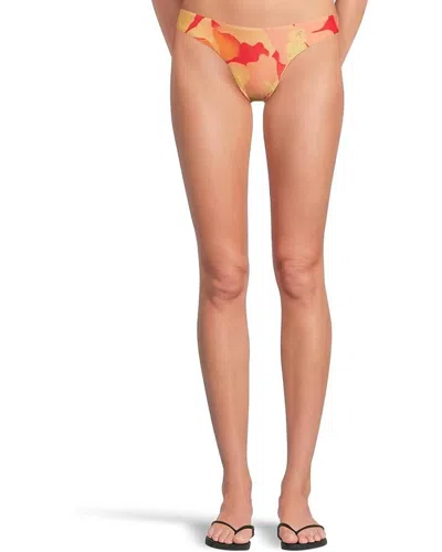 L*space Rocky Bottom Women's Native Poppies Stretch Swimwear Beach Buu489 In Orange