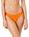 L*space Rocky Classic Bikini Bottom In Orange