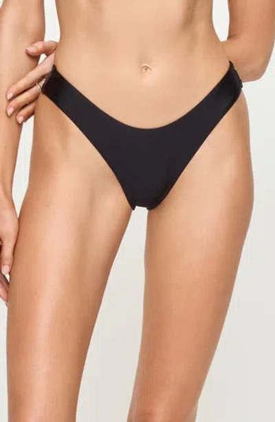 L*space Lspace Rocky Classic Bikini Bottoms In Black