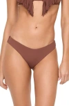 L*space Lspace Rocky Classic Bikini Bottoms In Cafe