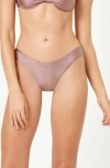 L*space Lspace Rocky Classic Bikini Bottoms In Smoky Quartz