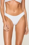 L*space Lspace Rocky Classic Bikini Bottoms In White