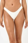 L*space Lspace Rocky Classic Bikini Bottoms In White