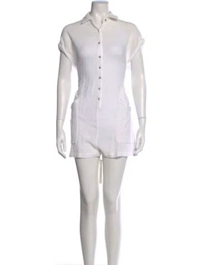 Pre-owned L*space Romper In Neutral