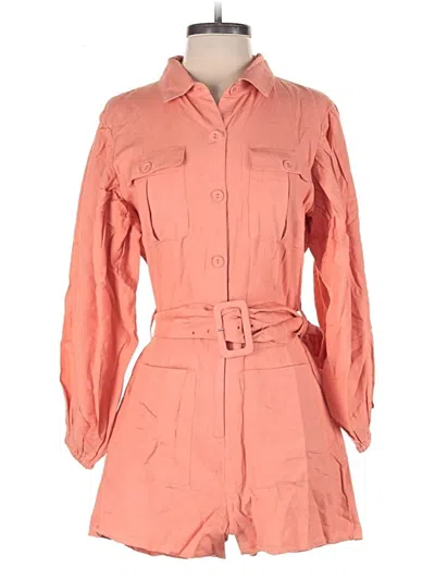 Pre-owned L*space Romper In Orange