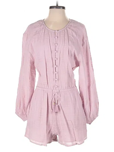 Pre-owned L*space Romper In Pink