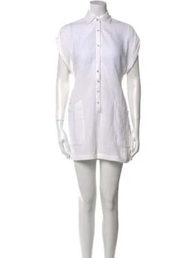 Pre-owned L*space Romper In White