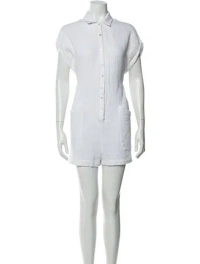 Pre-owned L*space Romper In White