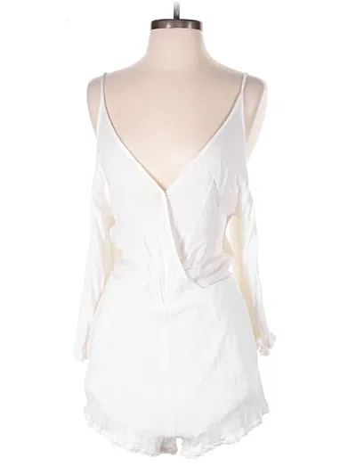 Pre-owned L*space Romper In White