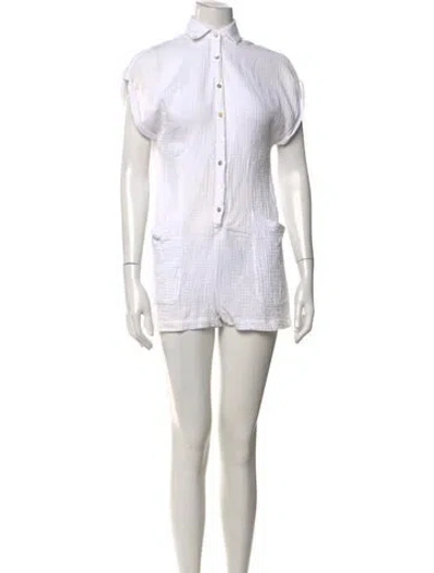 Pre-owned L*space Romper In White