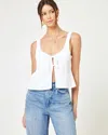 L*space Rosa Top In White