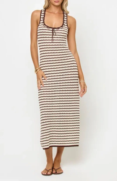 L*space Lspace Rosalie Maxi Cover-up Dress In Brown