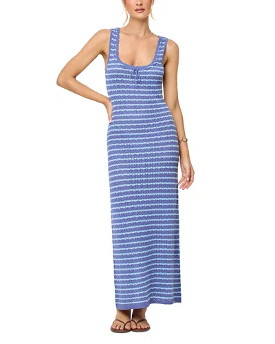 L*space Rosalie Maxi Dress In Blue