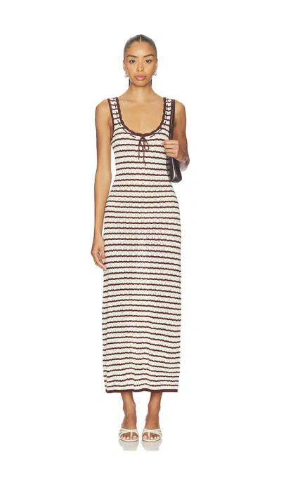 L*space Lspace Rosalie Maxi Cover-up Dress In Brown