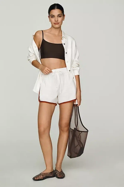 L*space Rune Shorts In White
