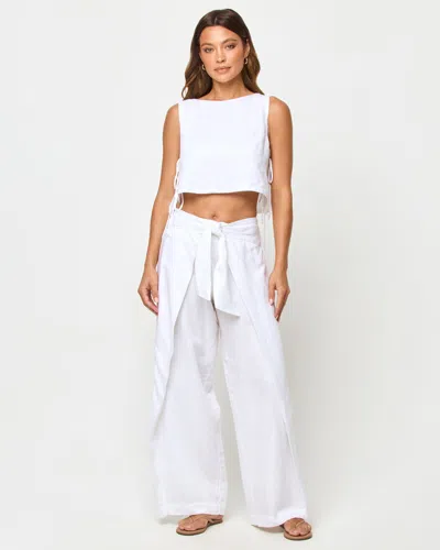 L*space Rylee Pant In White