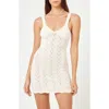 L*space Lspace Saffron Cover-up Sweater Dress In Tapioca