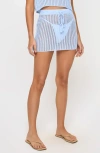 L*space Lspace Sandar Cotton Cover-up Skirt In Blue