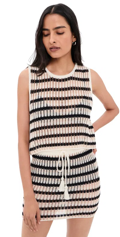 L*space Sander Coverup Top Isle Stripe