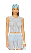 L*space Sander Top In Blue