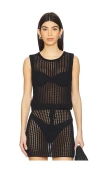 L*space Sander Top In Black