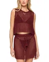 L*space Sander Top In Brown