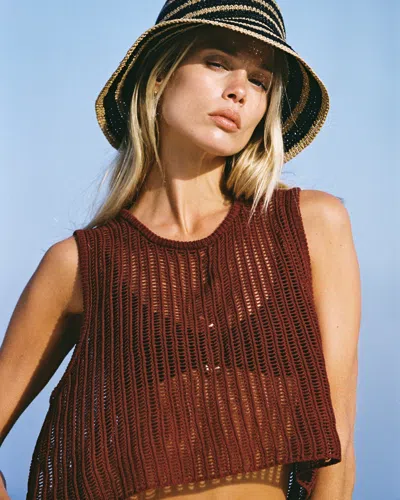 L*space Sander Top In Red